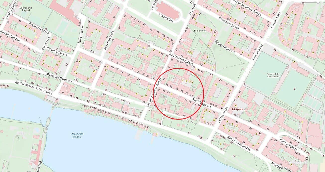 Wohnen in Donaunähe: Renovierte 2-Zimmer-Wohnung in Wien-Floridsdorf