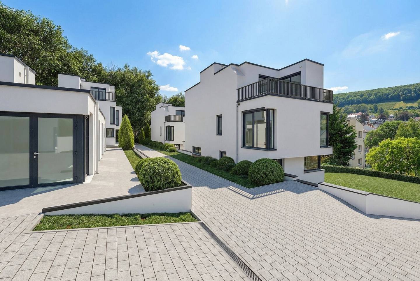 Ville Neuve – Modernes Design mit Ausblick auf die Weinberge