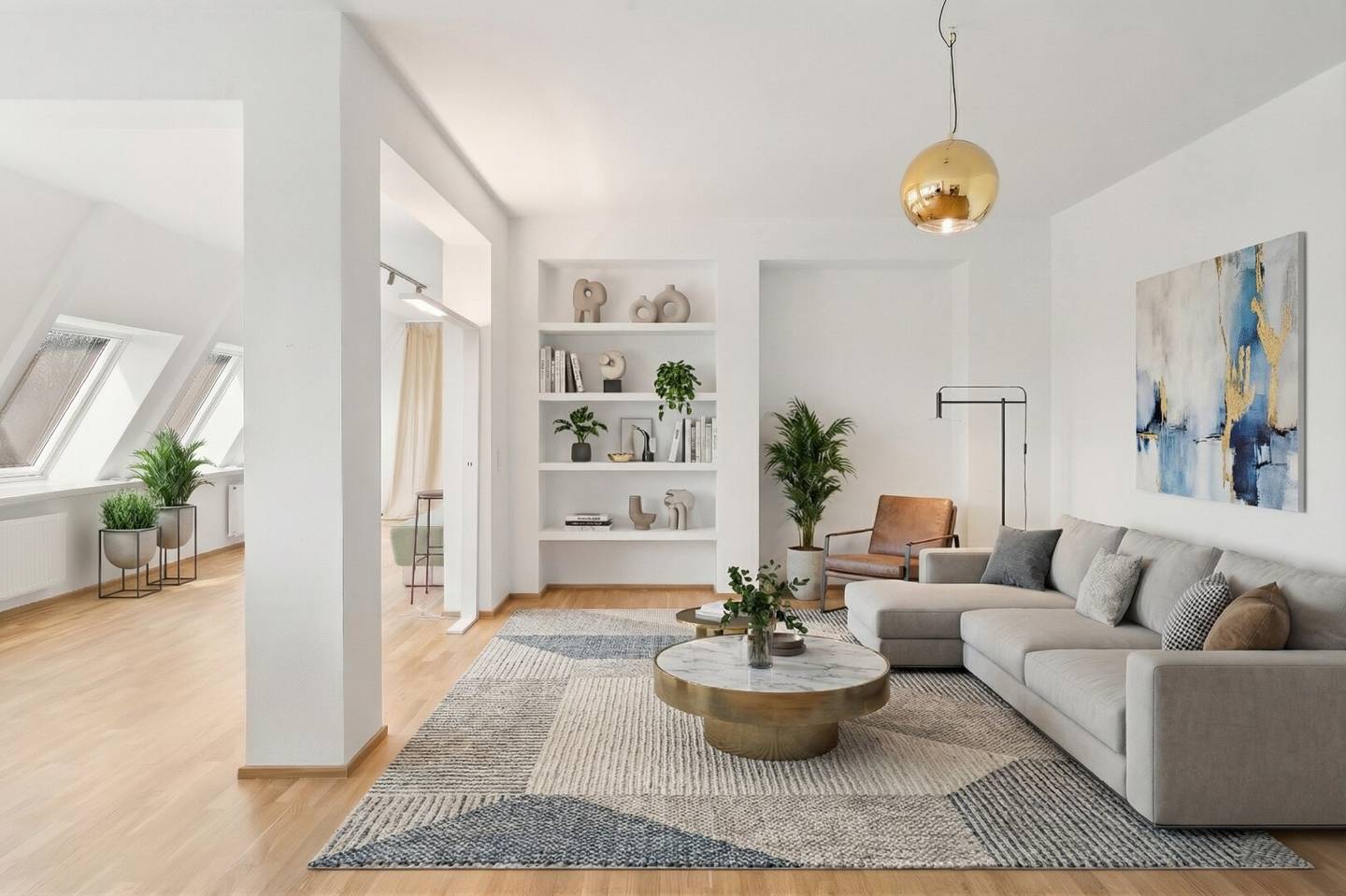 Über den Dächern der Stadt – Traumhafte Dachgeschosswohnung mit Weitblick