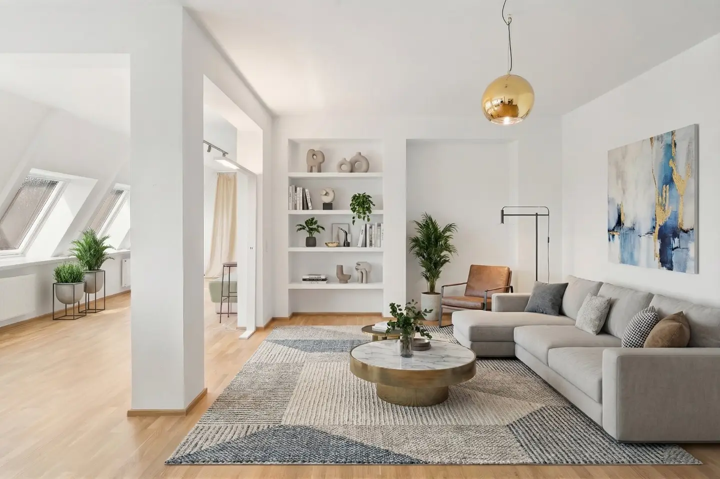 Über den Dächern der Stadt – Traumhafte Dachgeschosswohnung mit Weitblick