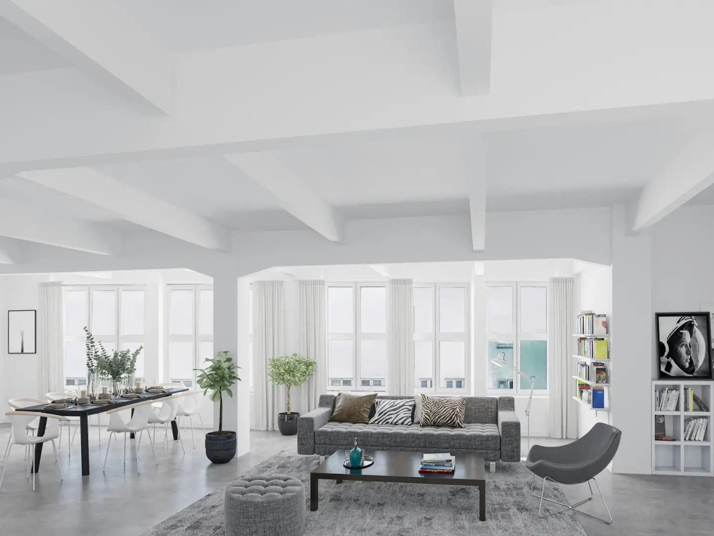 Außergewöhnliches Designer-Loft auf 168 m² mit Terrasse