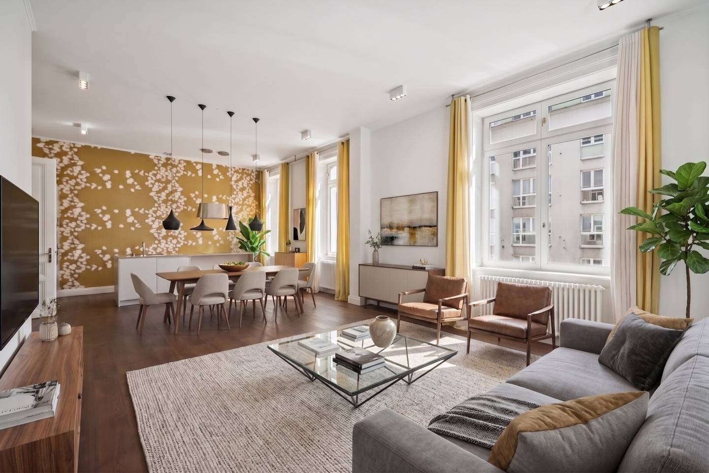 Wohnen beim Belvedere: Altbau-Charme trifft modernen Familienluxus