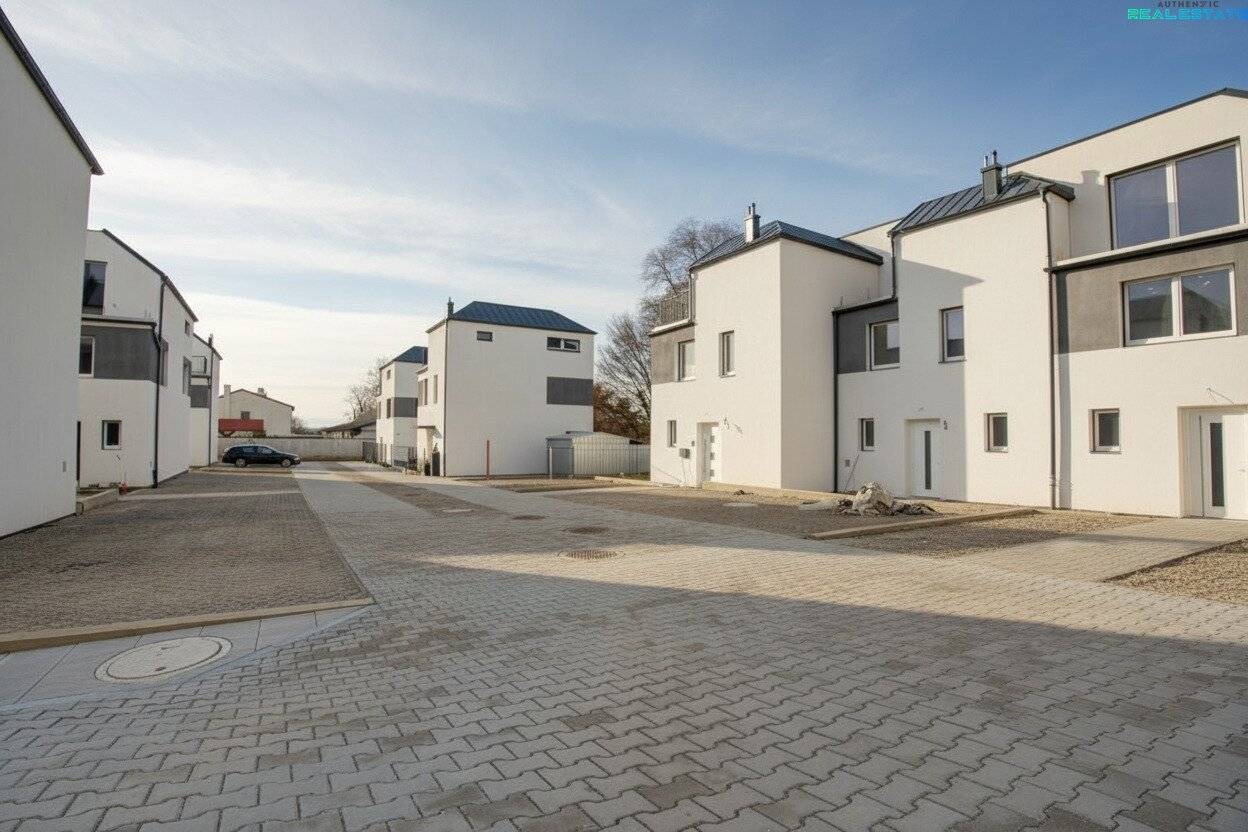 Erstbezug! Stilvolle Reihenhäuser mit Terrasse, Garten und Zwei-Stellplätze