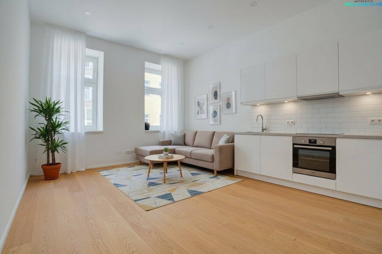 Erstbezug nach Sanierung - 1 Zimmer Wohnung mit Klima und Fußbodenheizung
