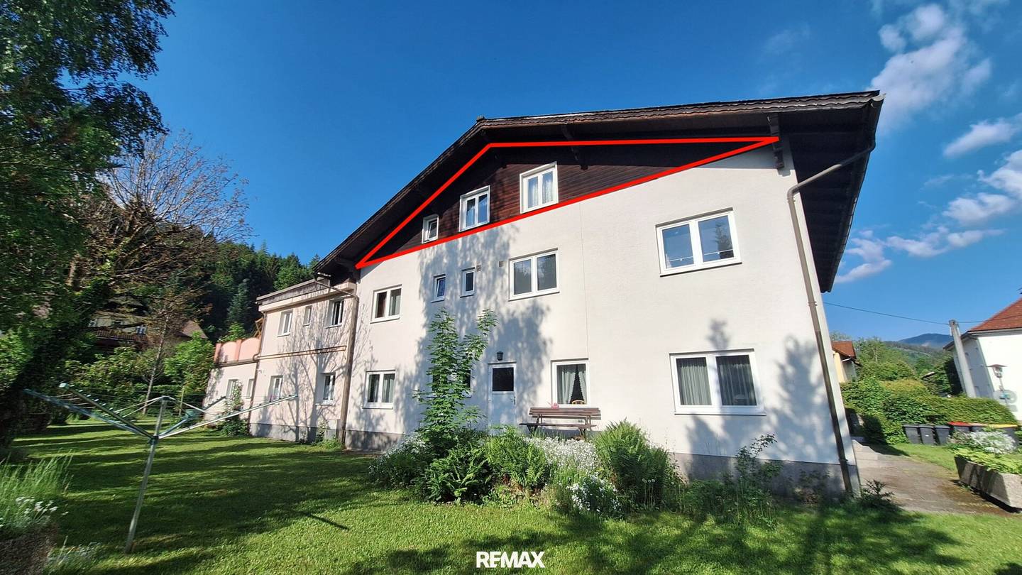 Anlegerwohnung im Herzen von St. Aegyd am Neuwalde – Vermietete Dachgeschoßwohnung