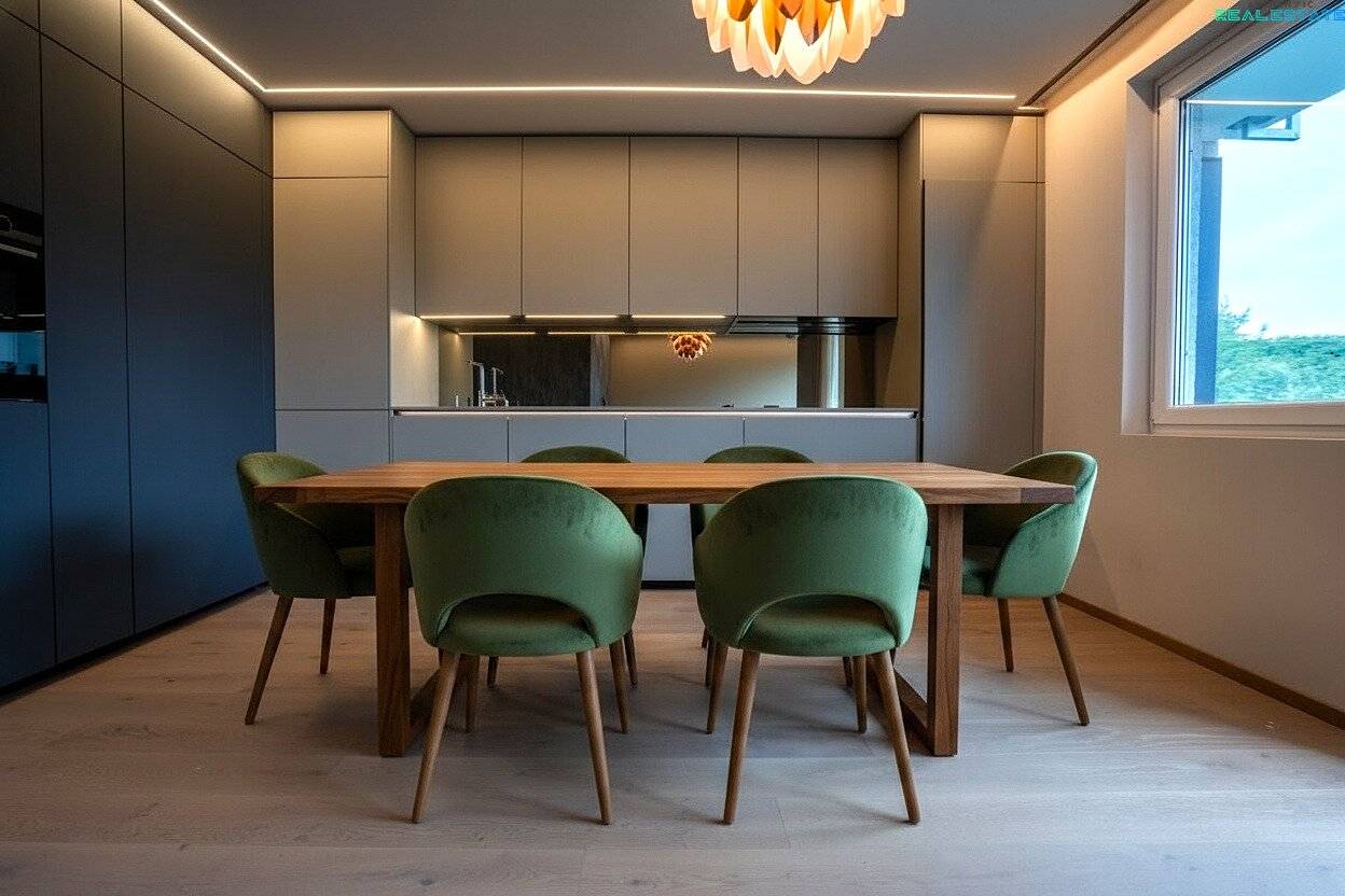 Urbane Designerwohnung mit allem was das Herz begehrt - Maßeinbaumöbel, Klimaanlage, Solarpaneele, und vieles mehr.