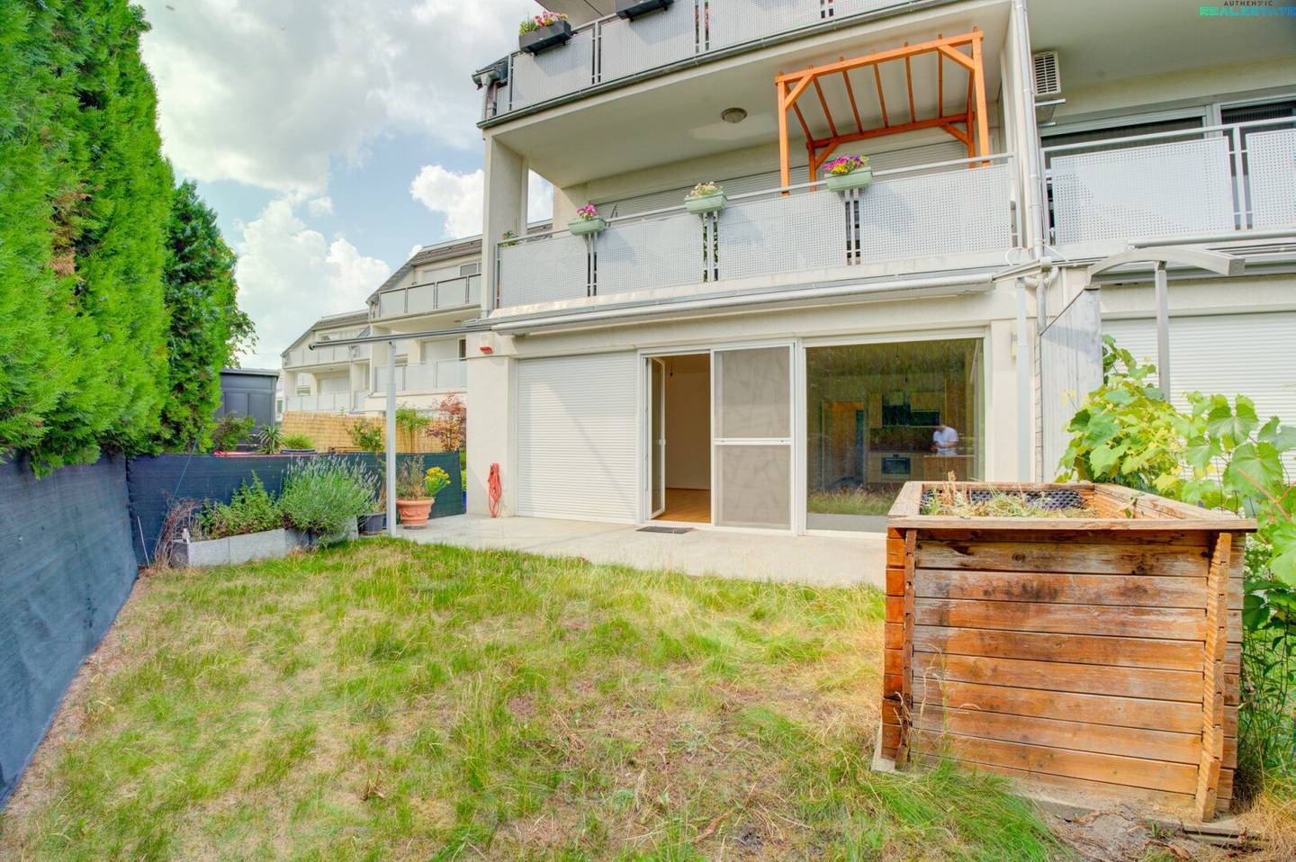 Helle 3-Zimmer-Gartenwohnung in Ruhelage in Gerasdorf – 88 m² Wohnfläche
