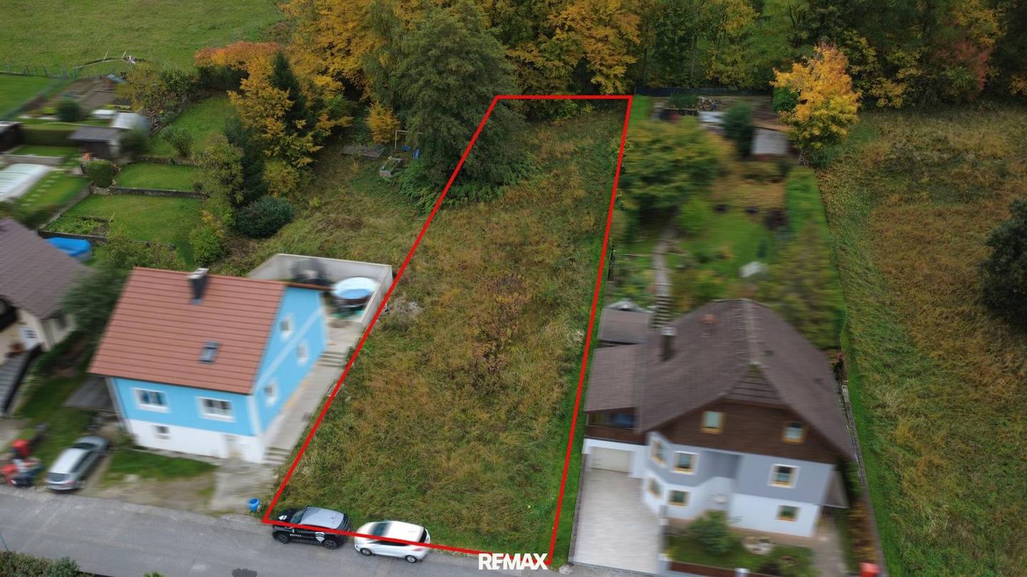 Baugrundstück in schöner Siedlungslage ohne Bauzwang
