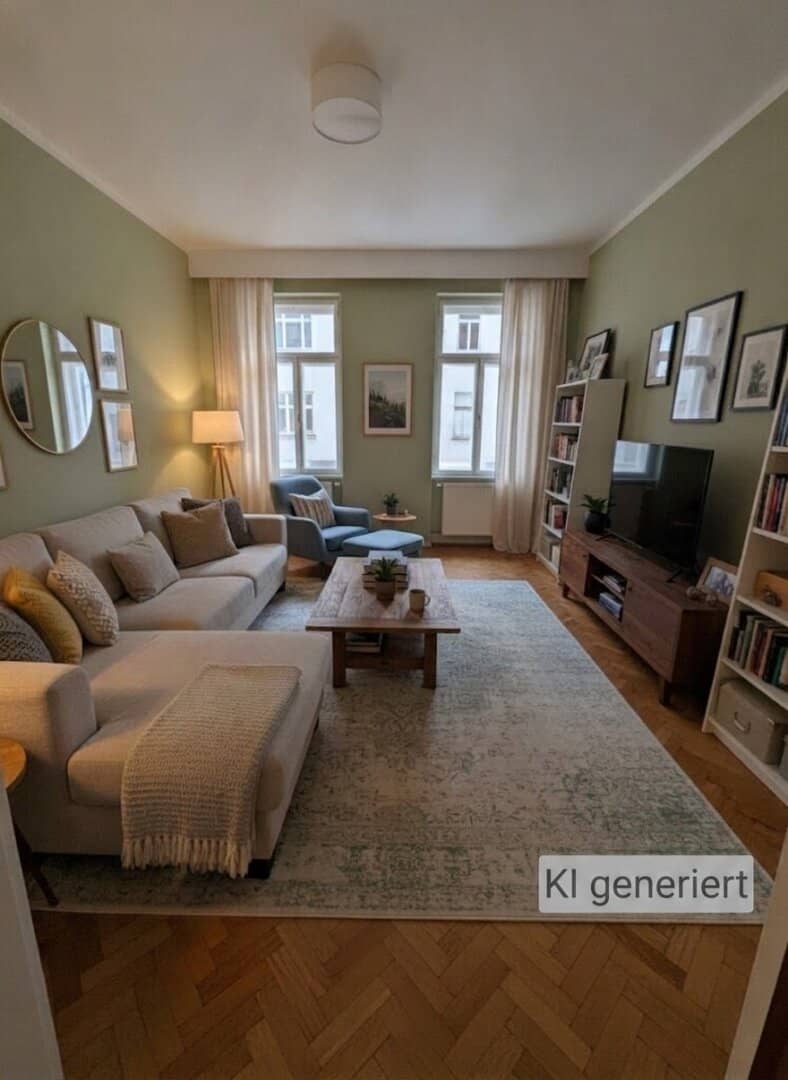 Schöne 2,5 Zimmer Altbauwohnung im Nibelungenviertel nahe Schmelz, 1150!