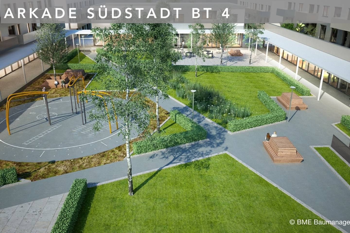 Südstadtzentrum! Verfügbare Mieteinheiten in der grünen Südstadt, Maria Enzersdorf! BT 4