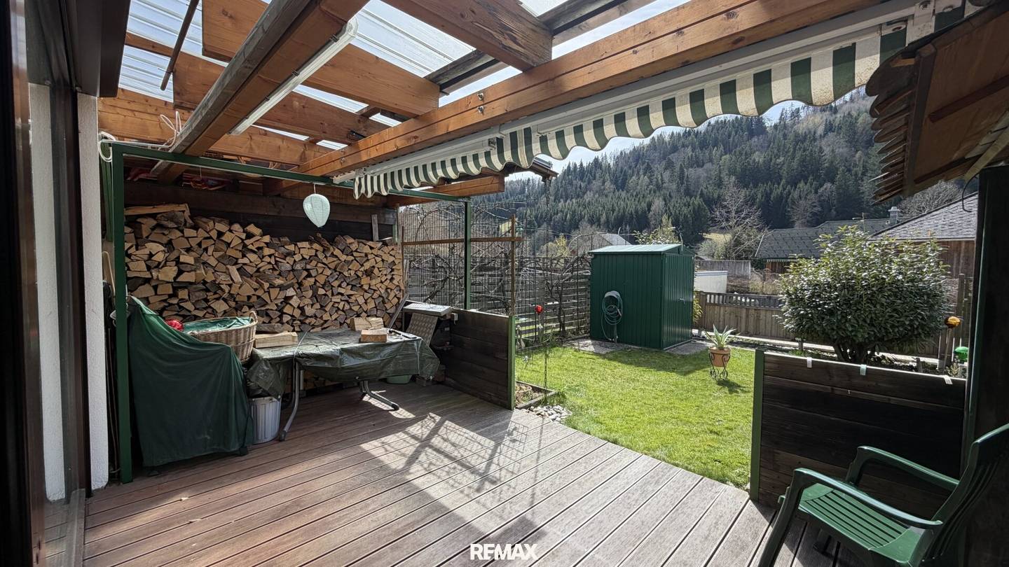 Reihenhaus mit charmantem Garten und Bergblick in Ramsau