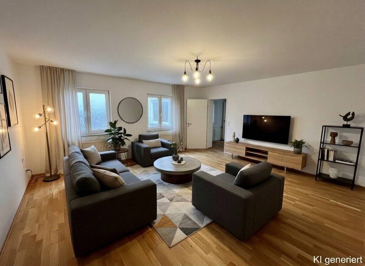 Brunn am Gebirge! 4-Zimmer DG Wohnung mit 130 m² und Eigengarten unter € 400.000!