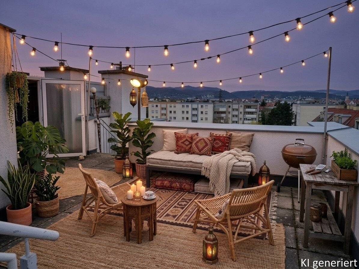 NEUER PREIS! Charmante Maisonette-Wohnung mit großer, sonniger Dachterrasse in Wiener Neudorf zum KAUF