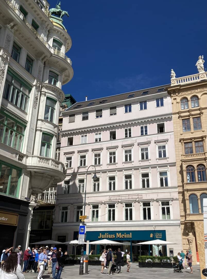1010! BÜRO im Meinl Haus mit BLICK auf den GRABEN!