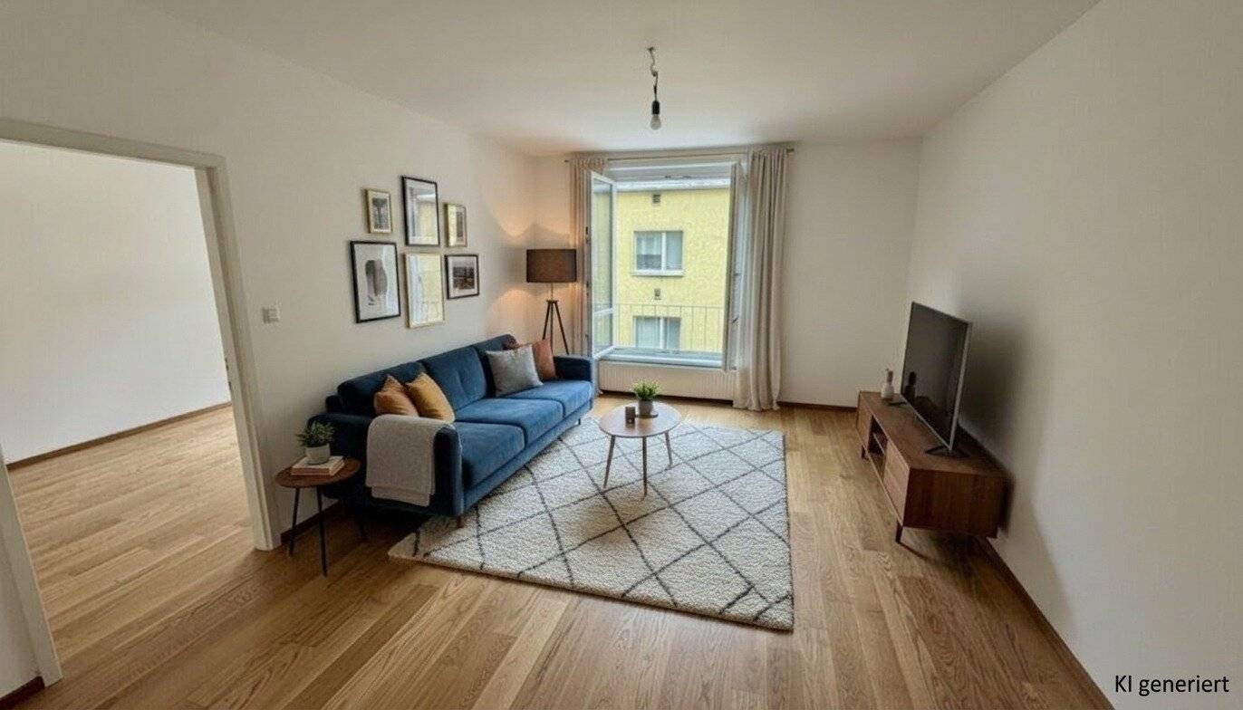 1150! Helle 2-Zimmer Wohnung mit großer Küche nahe Schwendermarkt//Äußere Mariahilferstraße! Super angebunden in die City!