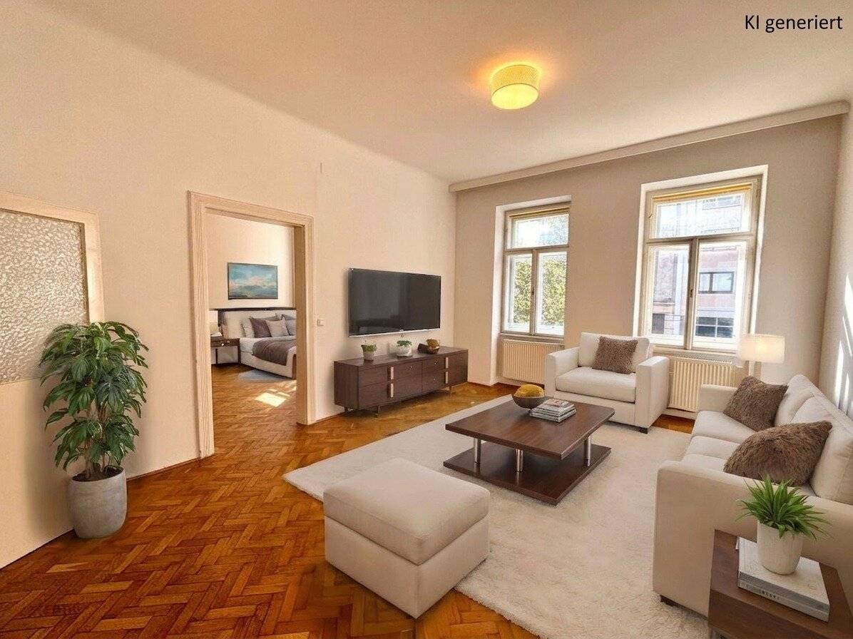 Schöne 3,5 Zimmer Altbauwohnung/Ordination im Nibelungenviertel nahe Schmelz, 1150!
