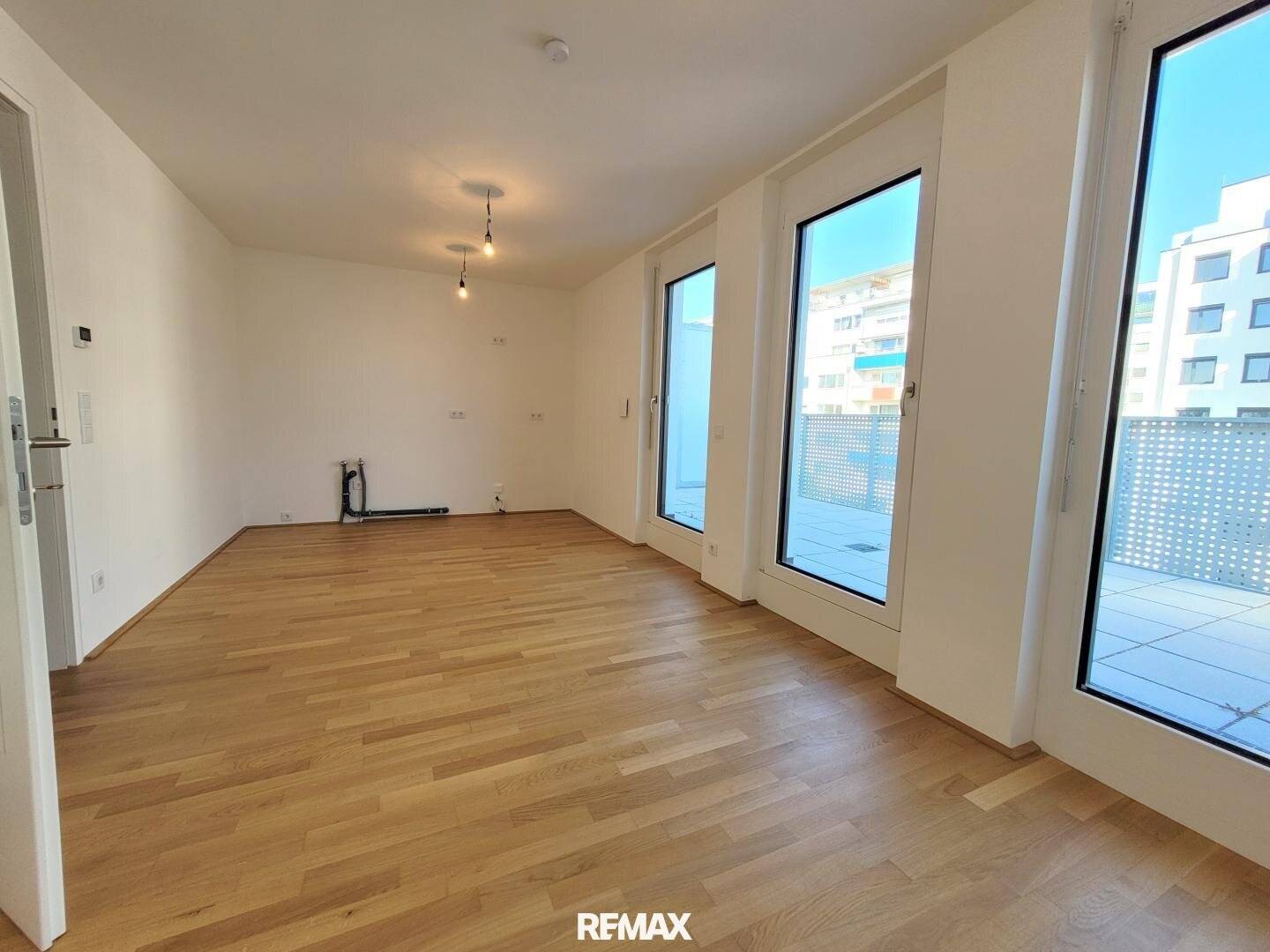 2-Zimmer Dachgeschosswohnung mit 2 Terrassen - Erstbezug!