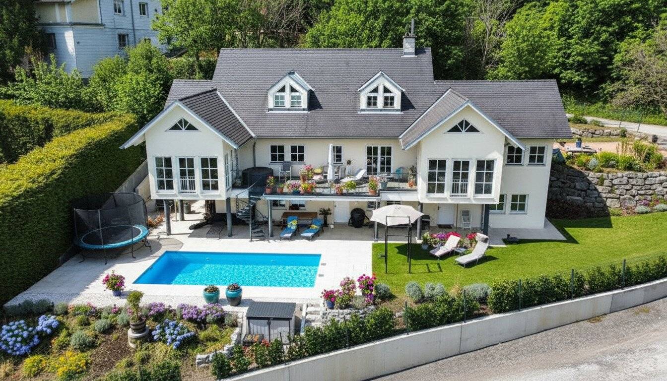 ANWESEN in der HINTERBRÜHL: Traumhaft gelegenes Haus in TOP LAGE mit Weitblick ins Grüne