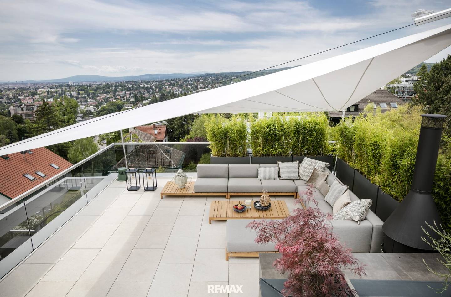 LUXUS-PENTHOUSE mit Infinity-Pool | Über den Dächern Wiens | Panoramablick