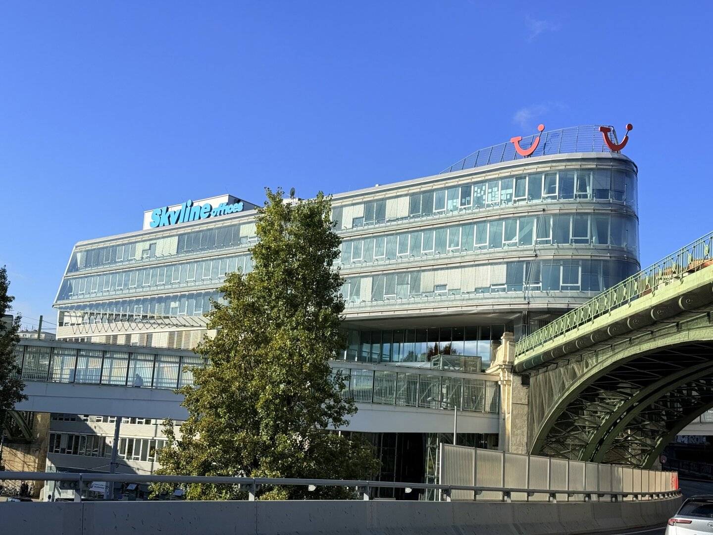 1190! SKYLINE BÜRO: Bürofläche (teilbar) direkt bei U4/Station Spittelau!