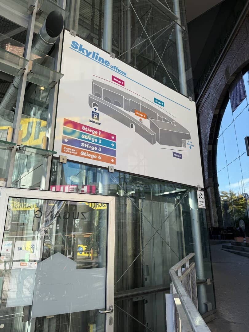 1190! SKYLINE BÜRO: Bürofläche (teilbar) direkt bei U4/Station Spittelau!
