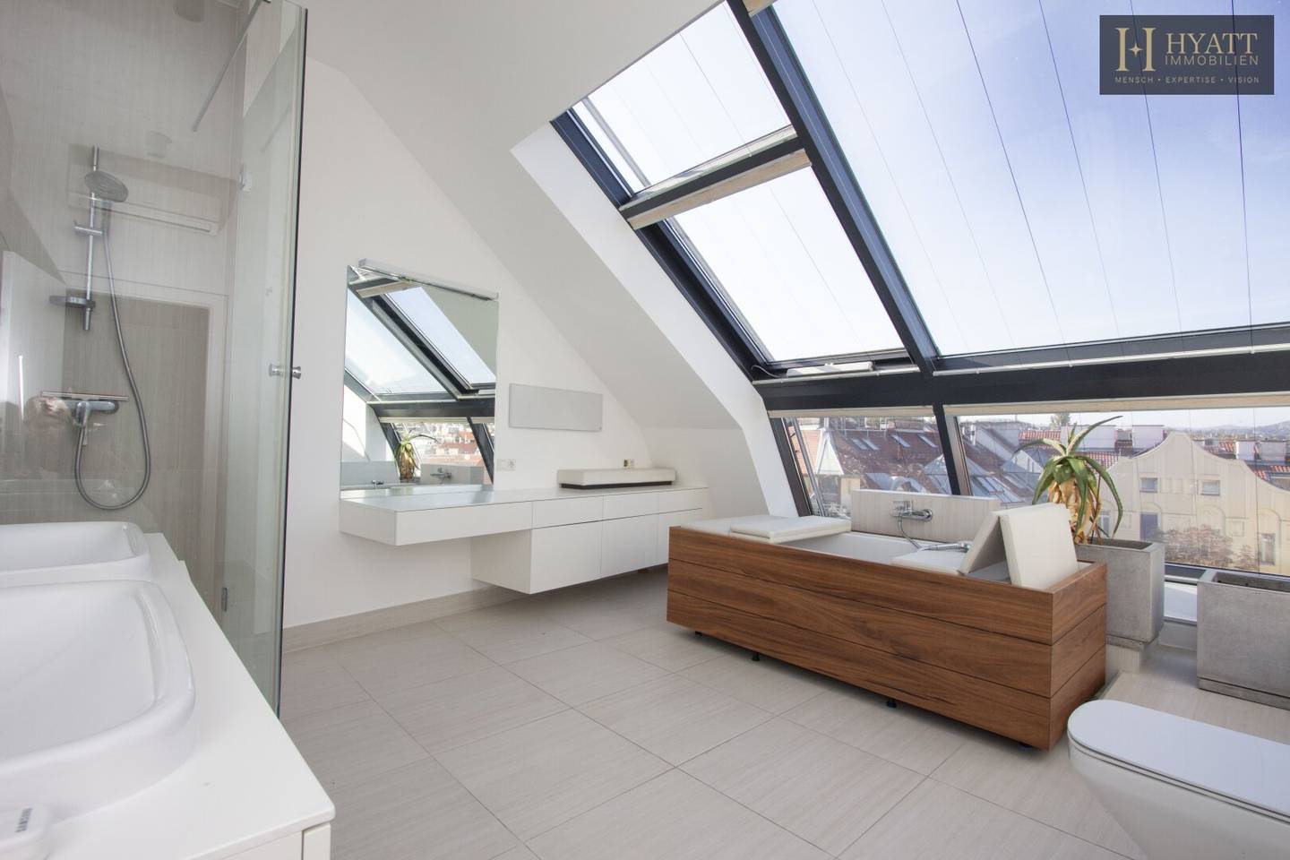 Luxuriöses DG - Penthouse | 1180 Wien | Stilvolles 5-Zimmer | 2 große Terrassen & Dachterrasse | exklusiver Design