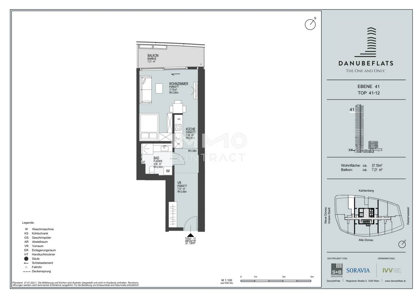 Investieren in die Zukunft: DANUBEFLATS - wo Träume wahr werden
