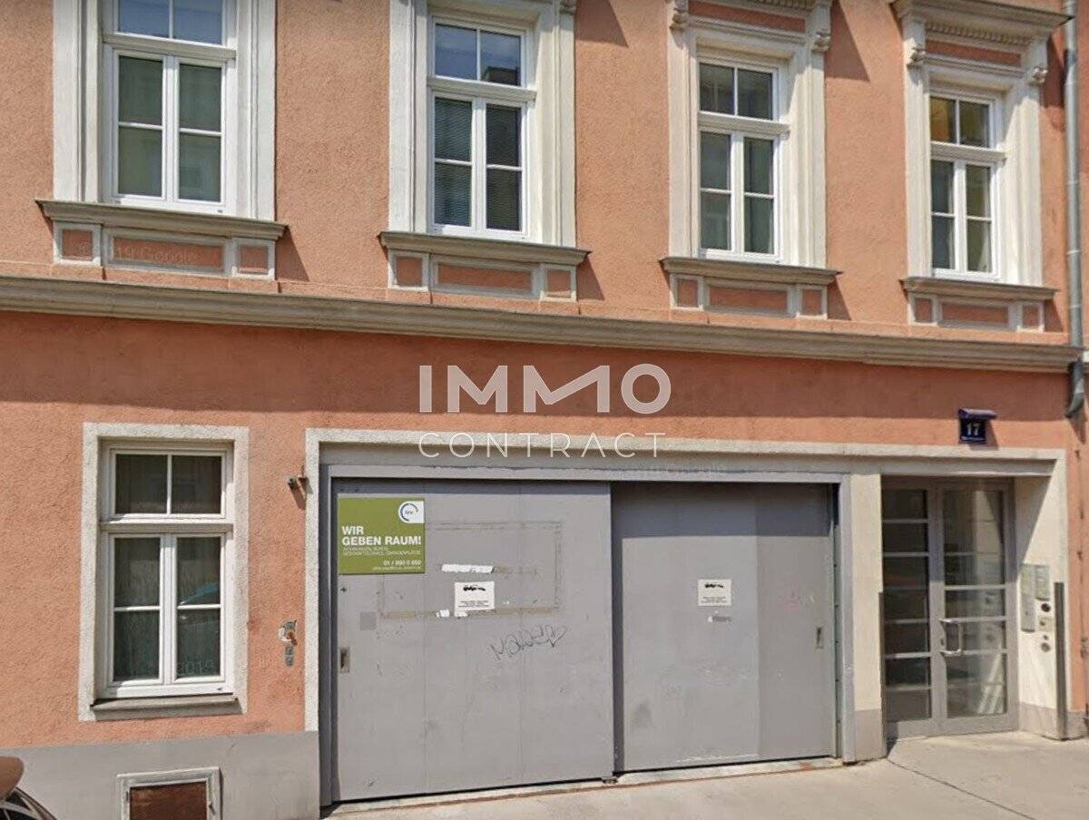STAPELPARKPLATZ!  Arnsteingasse 17 Hebebühnen-Abstellplatz für Autos bis 1,50m,