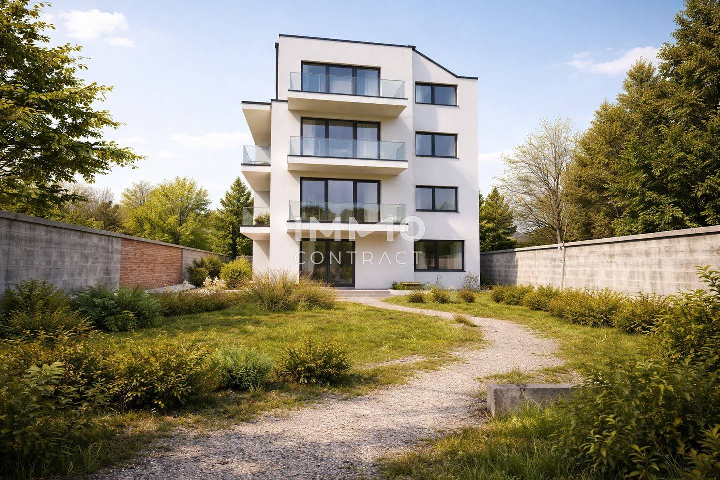 Profitable Bauprojektchance I Mehrfamilien-Apartmenthaus-Rohbau  I 9 Wohneinheiten I großzügige Freiflächen I PKW Stellplätze I Nahe Stadtgrenze zu NÖ