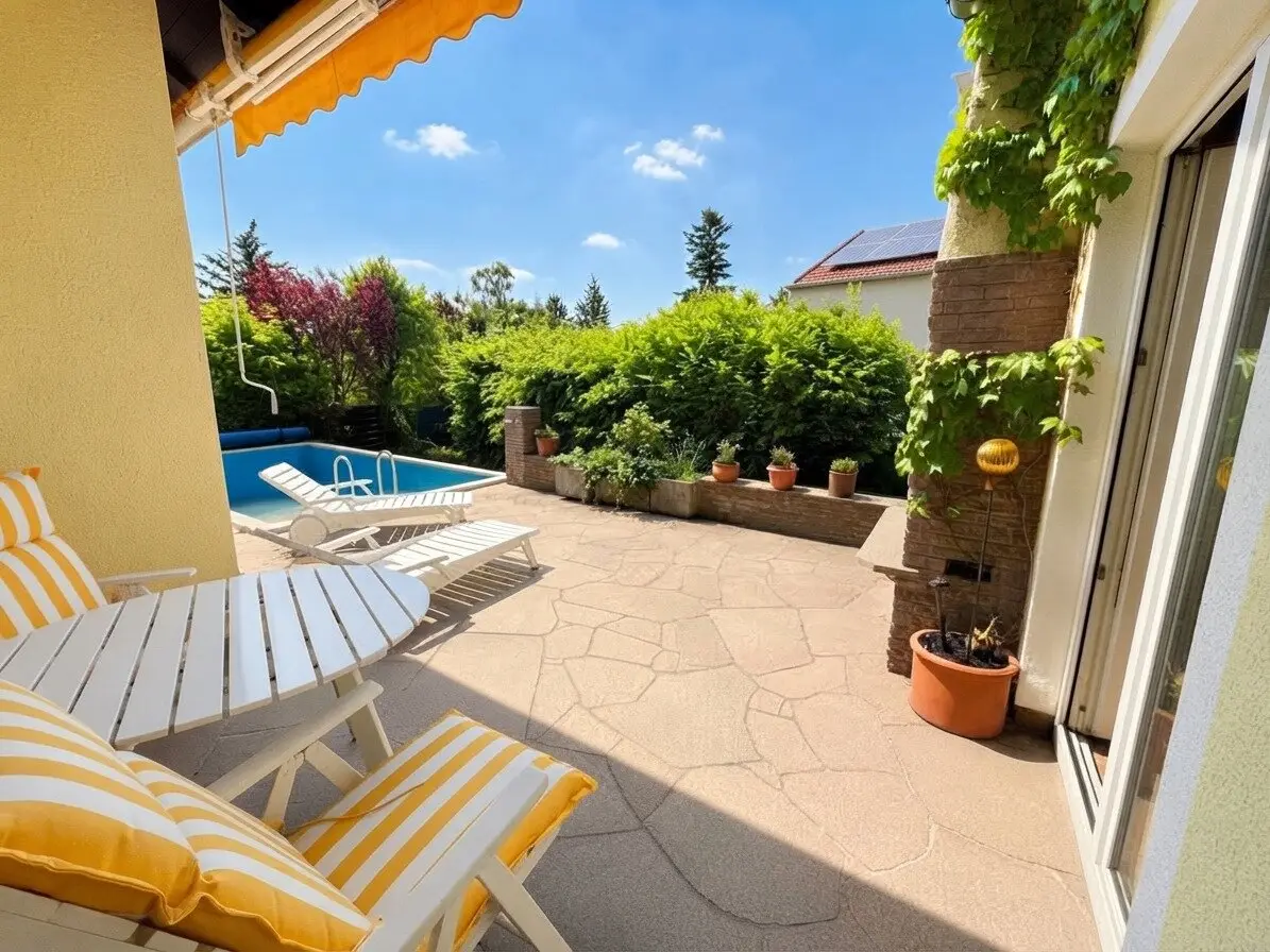 LOTS OF SPACE &amp; POTENTIAL | 7.5 rooms | approx. 185 m² usable area | Pool | In need of renovation