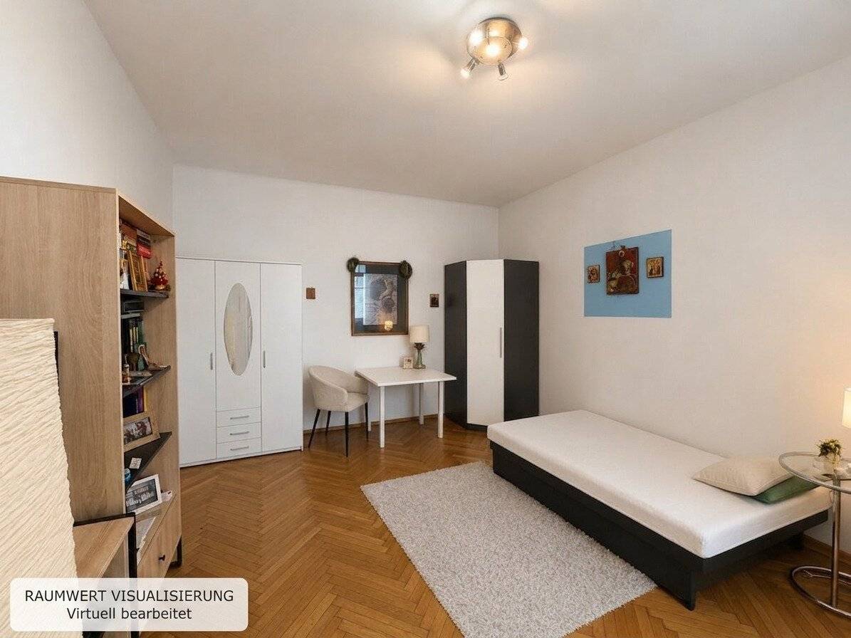 WOHNEN mit ALTBAUFLAIR | 2 Zimmer | ca. 53 m² | Einbauküche | Zentrale Lage