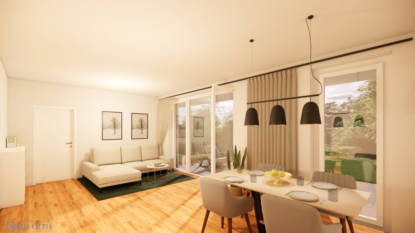 NEUBAU IN PERCHTOLDSDORF: EXKLUSIVE EIGENTUMSWOHNUNGEN + PRAXIS IN DER SALITERGASSE 6 – MODERN, GRÜN & ZENTRUMSNAH!