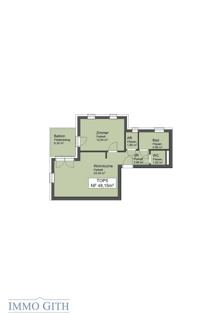 NEUBAU IN PERCHTOLDSDORF: EXKLUSIVE EIGENTUMSWOHNUNGEN + PRAXIS IN DER SALITERGASSE 6 – MODERN, GRÜN & ZENTRUMSNAH!