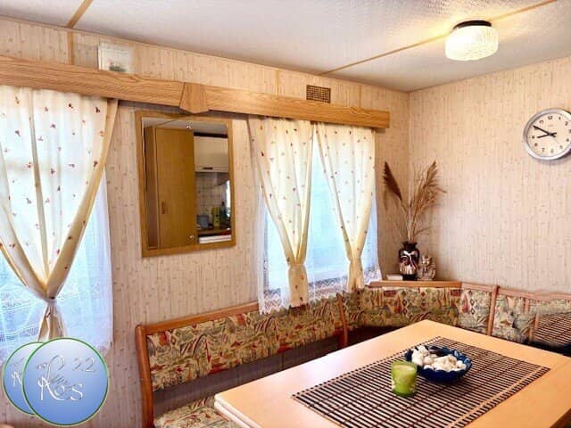 🏡 Wohnliches Mobilheim am Neufelder See – Komfort & Rückzug auf Pachtgrund