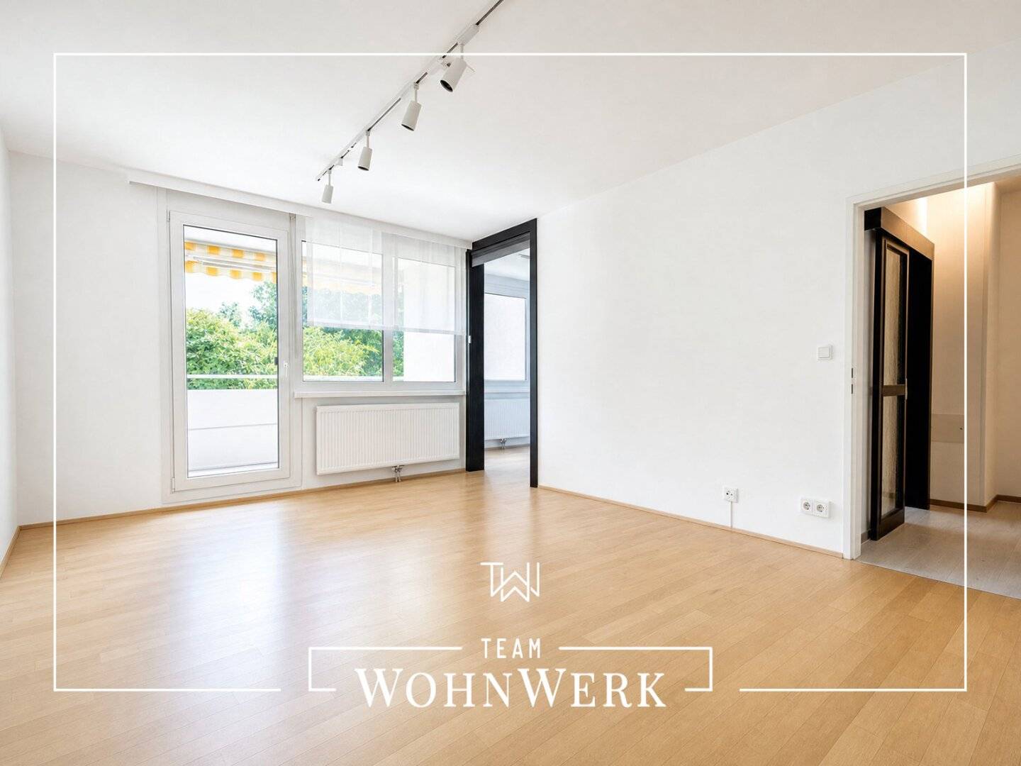 Helle 3-Zimmer-Eckwohnung mit Süd-Loggia in ruhiger Grünlage