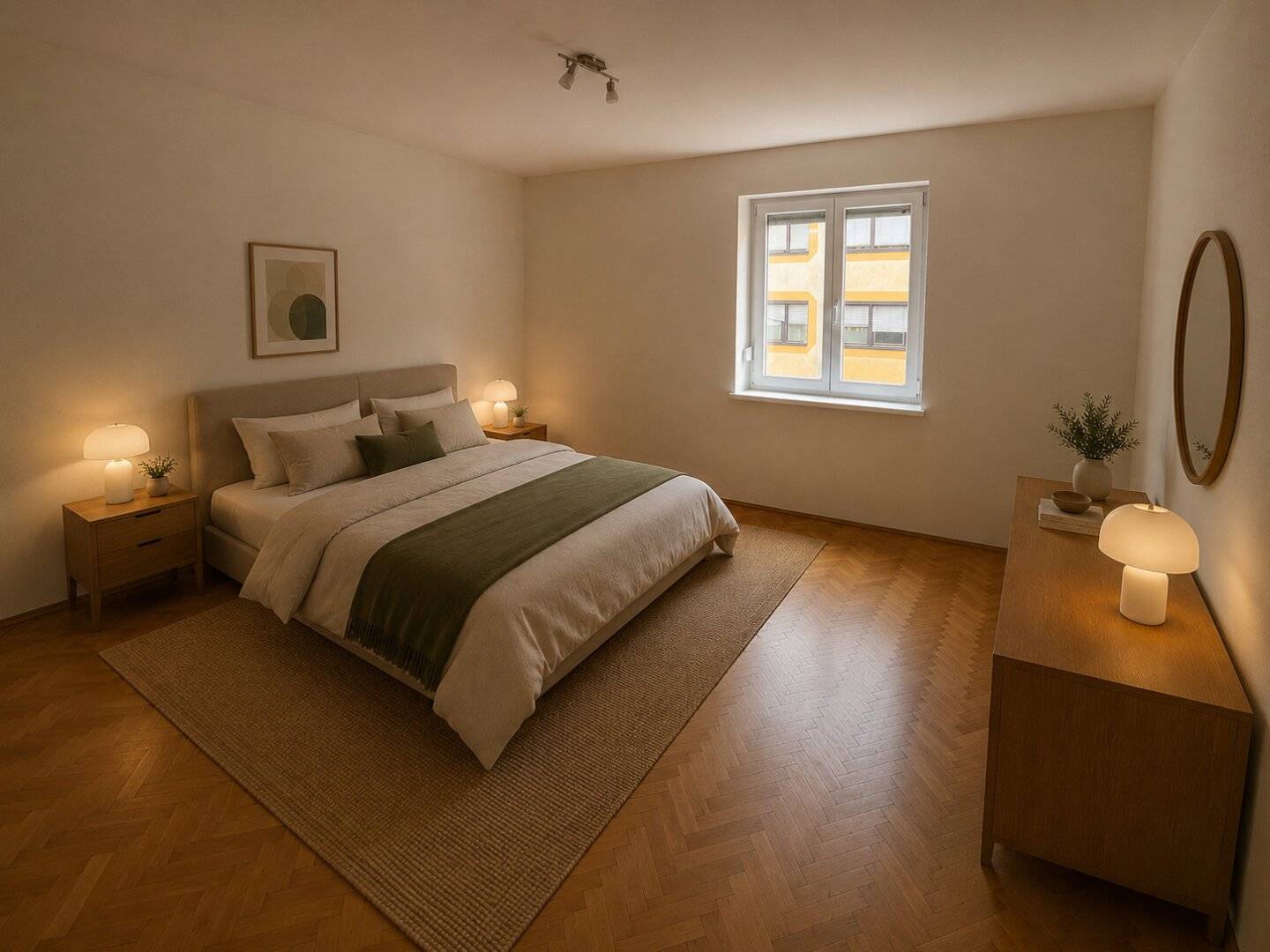 Helle 3-Zimmer-Wohnung mit Balkon mit Blick ins Grüne im hippen Grazer Bezirk Lend