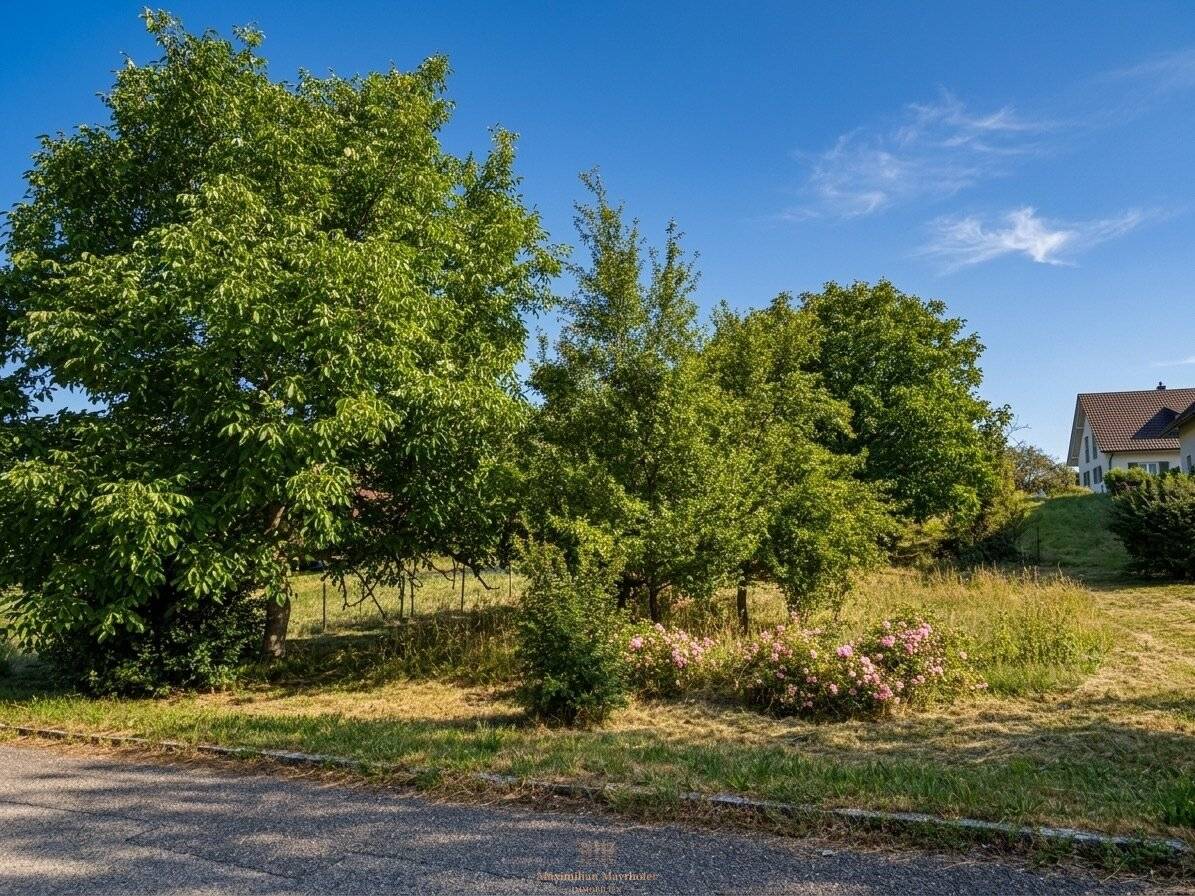 Baugrund 1.084 m² | Baugenehmigung vorhanden | Traunsteinblick | Sackgassenlage | Gmunden, OÖ