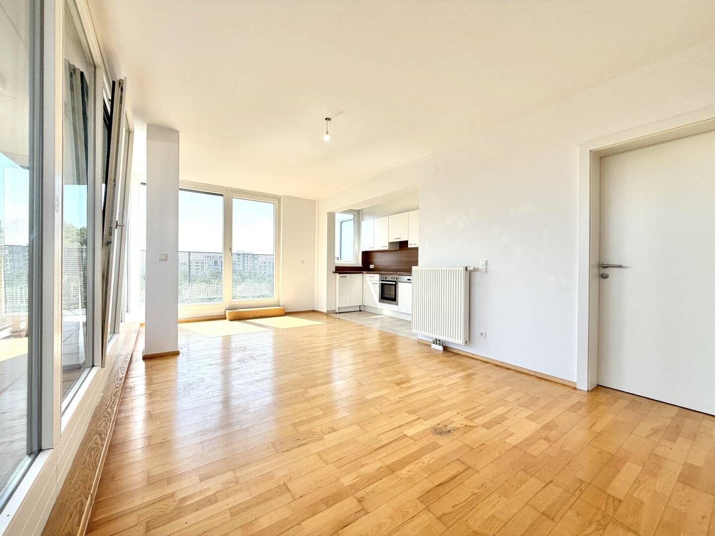 1-Zimmer-Mietwohnung mit Terrasse und Loggia in Top-Lage zwischen U1 Vorgartenstraße & U6 Handelskai