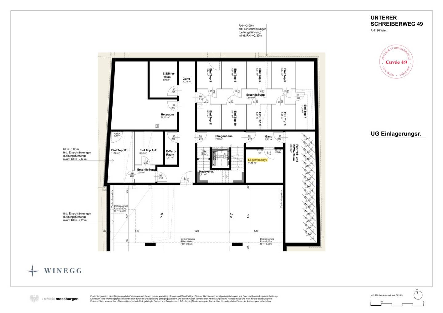 Lager/Hobbyraum in Döbling – 11,15 m², Neubau 2022, Schreiberweg