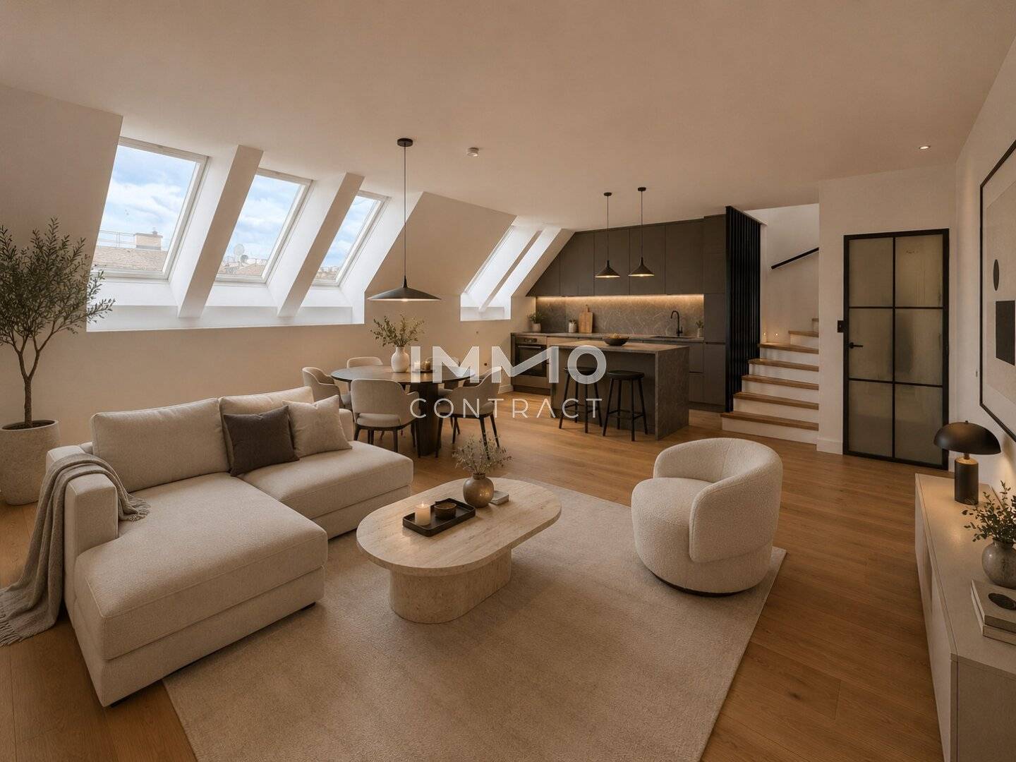 Sky Living im Herzen des 3. Bezirks – exklusive Erstbezugs-Maisonette mit Dachterrasse & Weitblick