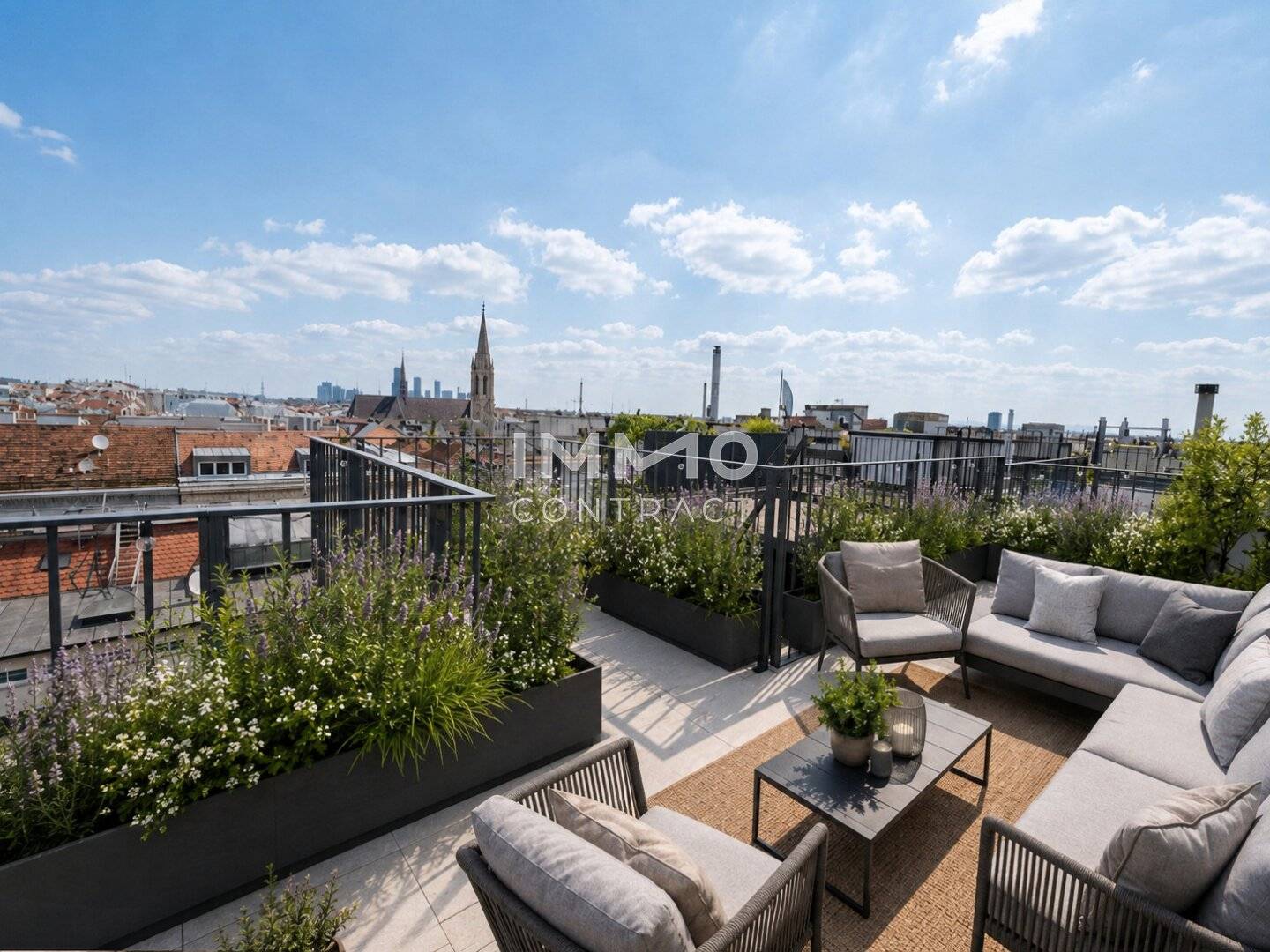 Sky Living im Herzen des 3. Bezirks – exklusive Erstbezugs-Maisonette mit Dachterrasse & Weitblick