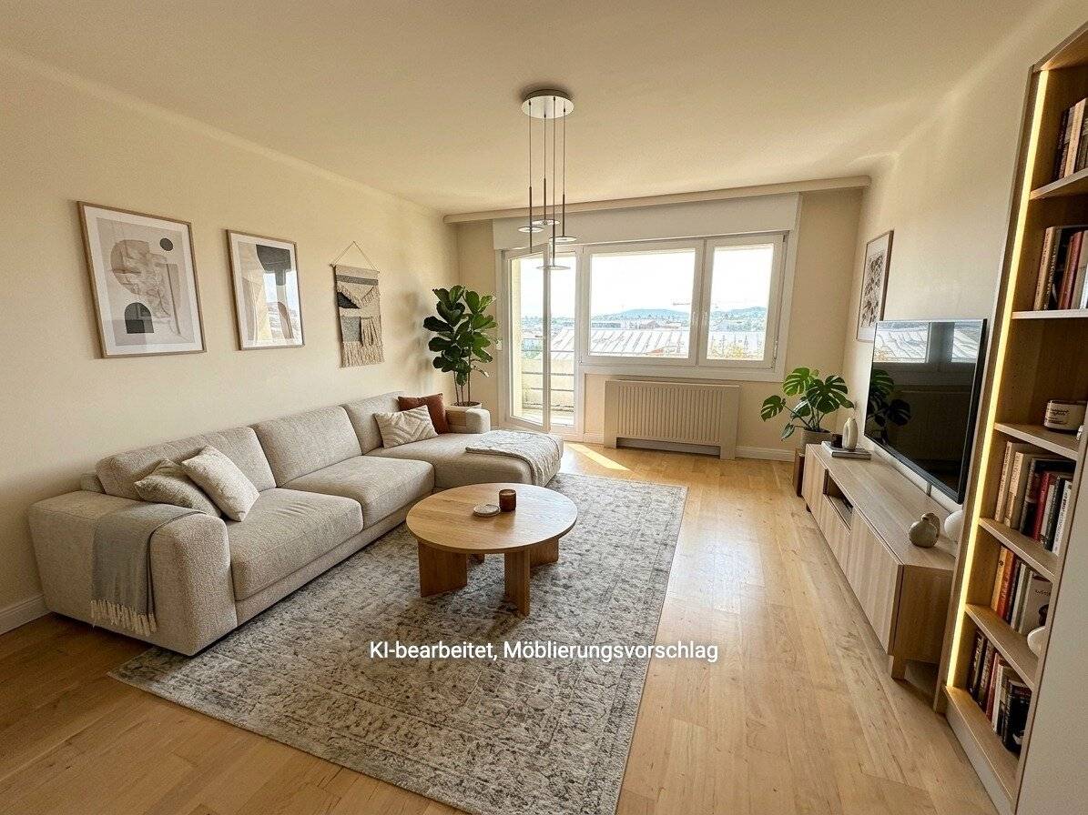 PROVISIONSFREI VOM EIGENTÜMER! WEITBLICK! 3-ZIMMER WOHNUNG MIT BALKON AM REBENWEG!