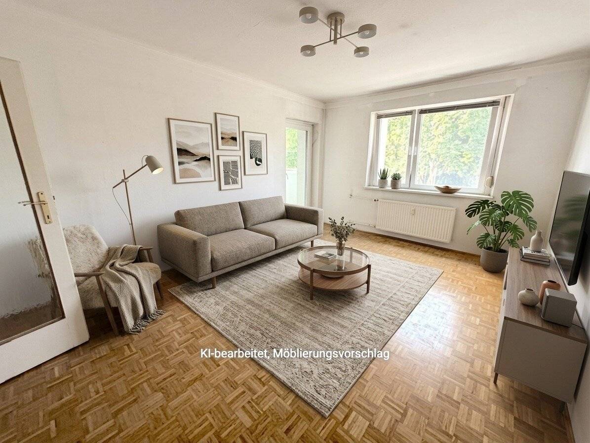 PROVISIONSFREI VOM EIGENTÜMER! UNSANIERTE 3-ZIMMER WOHNUNG MIT WINTERGARTEN!
