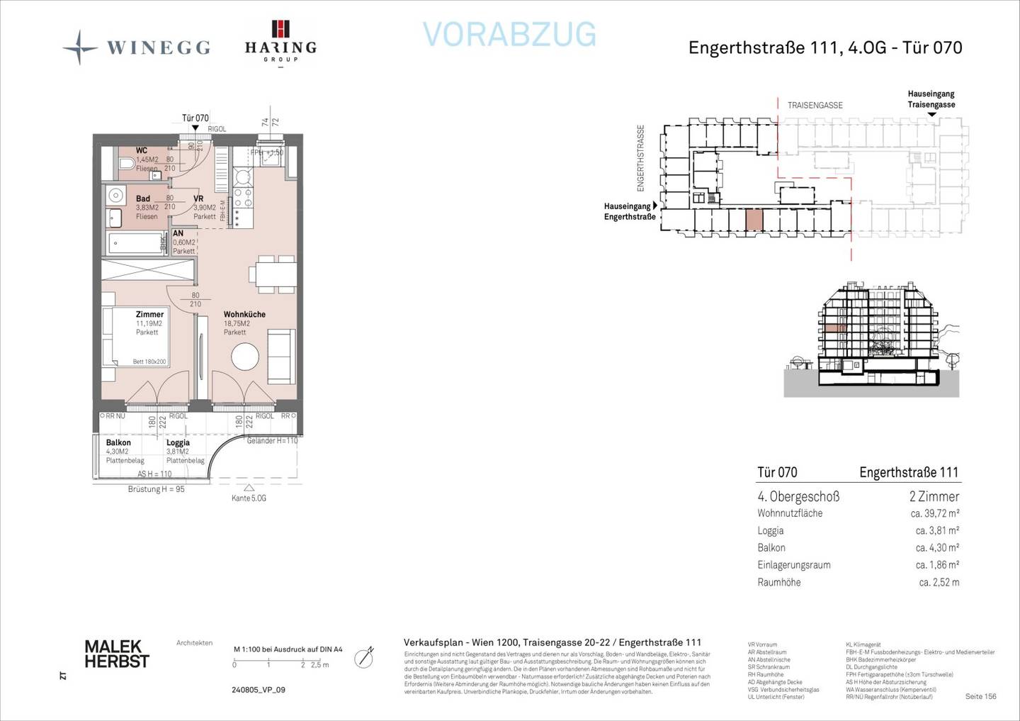 Danube view apartment brand new commission free