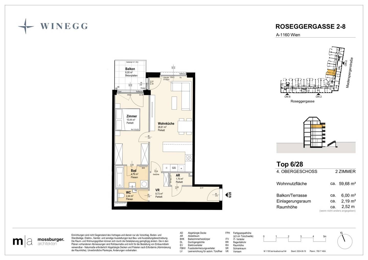 Apartment new build first occupancy DGNB Gold inner courtyard retreat