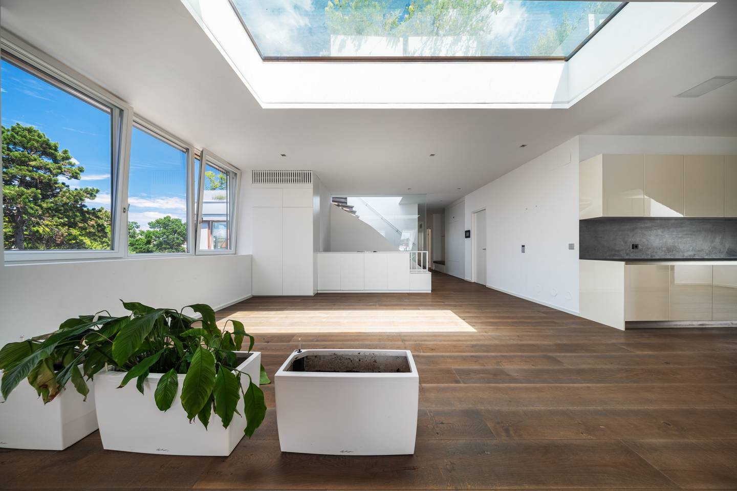 Penthouse mit historischem Charakter und privatem Dachgarten in Hietzing