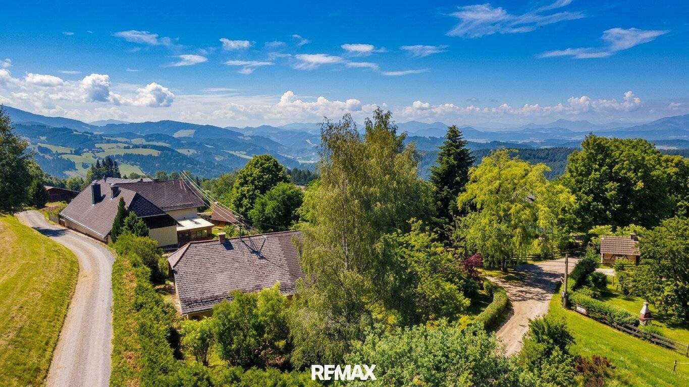 Ruhe. Natur. Panorama. – Charmantes Wohnhaus in Obersemlach bei Hüttenberg