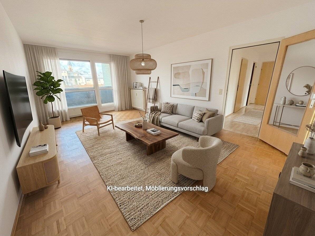 PROVISIONSFREI VOM EIGENTÜMER! 3-ZIMMER WOHNUNG + LOGGIA NAHE BHF FLORIDSDORF!