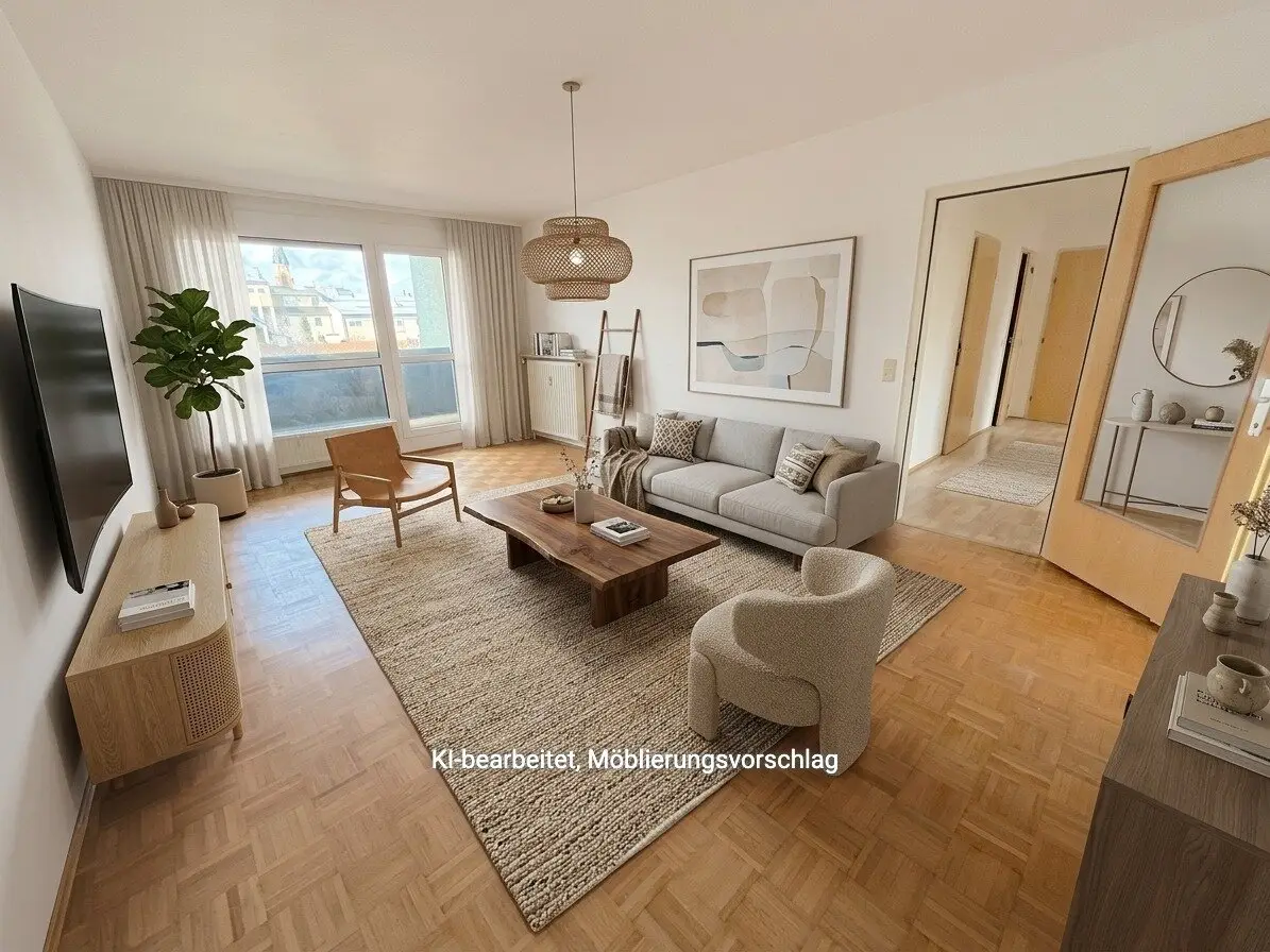 PROVISIONSFREI VOM EIGENTÜMER! 3-ZIMMER WOHNUNG + LOGGIA NAHE BHF FLORIDSDORF!
