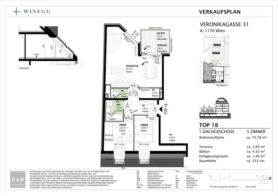 Penthouse Apt Veronikagasse 31